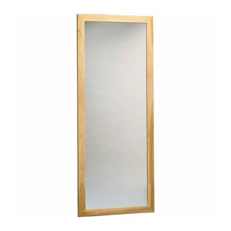 Fabrication Enterprises Plate Glass Mirror, Wall Mount, Vertical, 28"W x 75"H 19-1100